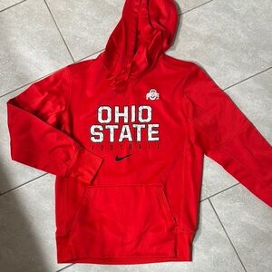 Nike Ohio State Red Hoodie size small